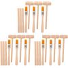 UPKOCH Set di 9 Strumenti per scavo in Legno per Bambini, Set di Attrezzi per scavo per Bambini, Pennello Piccolo, Martello scalpello, Giocattolo educativo, Geografia Rock, Set di geografie di