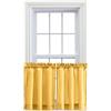 Ellis Curtain Stacey Balloon Valance, Yellow, 56 x 30 Tiers