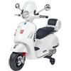 Globo Moto Elettrica per Bambini 3+ Anni 12V Bianco Vespa Gts Espidko 42912