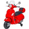 Globo Moto Elettrica per Bambini 3+ Anni 12V Rosso Vespa Gts Espidko 42913