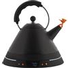 Alessi - Bollitore elettrico Oisillon - Nero - Acciaio inox verniciato colorato - Designer Michael Graves