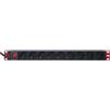 Techly I-CASE STRIP-91UD Barra di alimentazione 19' I-CASE STRIP-91UD