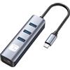 Techly IDATA USB-ETGIGA3CA Scheda di rete/adapter IDATA USB-ETGIGA3CA