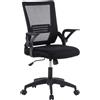 Techly ICA-CT MC003BK Sedia da ufficio nera ICA-CT MC003BK