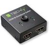Techly IDATA HDMI-22BI2 Interruttore HDMI 2.0 2x1/1x2 IDATA HDMI-22BI2