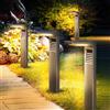 Boadw Luce solare a LED per luci solari da esterno con 2 modalità luminose, illuminazione solare bianca naturale per sentieri IP64 impermeabile per illuminazione esterna cortile,giardino, prato4 pezzi