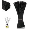 Svalor 100 bastoncini in rattan per profumo ambientale, 20 cm x 3 mm, ricariche per diffusori di profumo, bastoncini per diffusore di aromi per oli essenziali per ufficio domestico, hotel, spa, aromaterapia