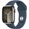 Apple Watch Series 9 GPS + Cellular 41mm Blu Tempesta Smartwatch Impermeabile