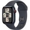 Apple Watch SE GPS + Cellular 40mm Alluminio Mezzanotte con Cinturino Sport