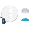 Rowenta X-Plorer RR8477 Robot Aspirapolvere e Lavapavimenti Senza Sacchetto Wi-Fi Bianco
