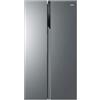 Haier HSR3918ENPG Frigorifero Side-by-Side 528L No Frost Argento Classe E Serie 3