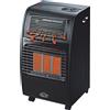 DCG Eltronic GH09 Stufa a Gas Infrarossi Turbo 4200W 3 Livelli Nero per 80m²