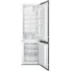 Smeg C41721E frigorifero con congelatore Da incasso Bianco 269L LED
