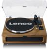 Lenco LS-410WA Giradischi Automatico Marrone Bluetooth 40W 33/45 RPM 4 Altoparlanti