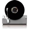 Lenco LSA-071SI Giradischi Verticale Argento con Altoparlanti Integrati e Bluetooth