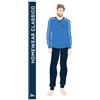Nottingham Pigiama lungo uomo Nottingham 100% cotone PG50220