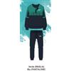 Legea Pigiama lungo uomo Legea 100% cotone PG49630