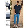 Nottingham Pigiama tre pezzi uomo Nottingham 100% cotone PG43197