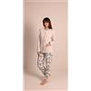 Gary Pigiama donna aperto invernale interlock 5052CONF calibrato