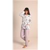 Gary Pigiama donna aperto invernale interlock 5022CONF calibrato