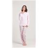 Gary Pigiama donna serafino invernale interlock Gary V50050