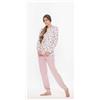 Gary Pigiama donna invernale collo serafino interlock Gary Q50020CONF calibrato