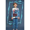 Disney Pigiama cotone felpato Lilo&Stitch bambino baby Dy40M4410