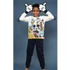 Disney Pigiama cotone felpato Mickey Mouse bambino baby Dy40G7417