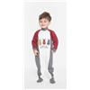 Gary Pigiama tutone invernale neonato bambino Gary interlock Q10016