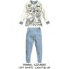 Disney Pigiama cotone felpato Frozen bambina baby DY50A6410