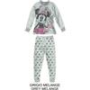 Disney Pigiama cotone felpato Minnie bambina baby DY50C6255