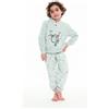 Gary Pigiama invernale bambina cotone felpato Gary N20038