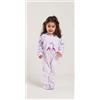 Gary Pigiama tutone invernale neonata bambina Gary interlock V10007