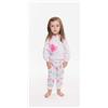 Gary Pigiama Gary neonata manica lunga puro cotone jersey bambina R10002