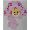 Disney Pigiama caldo cotone neonata bambina Baby Shark Disney interlock