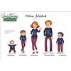 Nottingham Pigiama bambina Natale Nottingham caldo cotone interlock PG41054B