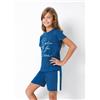 Jadea Pigiama cotone Jadea bambina mezza manica shorts