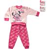 Looney Tunes Pigiama caldo cotone Minnie Disney bambina neonato baby