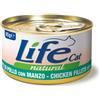 Life Cat Filetti di Pollo con Manzo 85gr