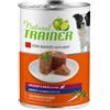 Natural Trainer Adult Medium e Maxy Manzo Scatolette Umido Cane 400gr