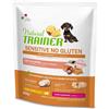 Natural Trainer No Gluten Puppy e Junior Mini con Salmone e Cereali Integrali da 800gr