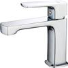 BELZ Rubinetto Bagno Lavabo in Ottone Miscelatore a Freddo e Caldo con Design Classico Rubinetteria Lavandino Bagno Completa con Monocomando Cromo