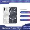 Nothing Versione globale Niente Telefono 2 Snapdragon 8+ Gen 1 6.7" flessibile LTPO OLED 50MP Fotocamera principale Batteria 4700mAh Niente OS 2.0 - White