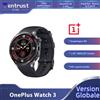 OnePlus Versione globale OnePlus Watch 3 Smartwatch Display LTPO AMOLED da 1,50 pollici Processore Snapdragon W5 Sistema operativo di usura GPS dual-band - Black