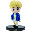 Mattel - BTS Mini Jin Bambola da 8 cm in Vinile, Giocattolo per Bambini 6+ Anni, GKH76