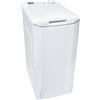 Candy Smart Lavatrice 6 Kg, Carica dall'Alto, 1000 Giri, Classe E, Rilevatore Kg, Connettività NFC, Partenza Ritardata, Funzione Smart Check-up, 41 x 60 x 86 cm, Bianca - CST 06LE/1-11