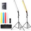 NEEWER Nuovo Kit di Bacchetta Luminosa LED Portatile 2,4G per Video, 40W Dimmerabile 3200K-5600K CRI97, con Stativi/Filtri/Borsa da Trasporto per Gaming Fotografia Video su YouTube TikTok, BH20B ULTRA