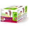Natural Trainer Cat Busta Multipack 24X85G SALMONE E POLLO