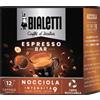 Bialetti Box 12 Capsule Caffè Bialetti Gusto NOCCIOLA originale
