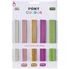 Pony Colour Dou. poi. ndl set 20cm 2.5-4.50mm pois-1pc